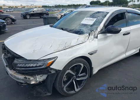 2021 Honda Accord Sport 2.0T из США, поврежденный, VIN 1HGCV2F31MA009920